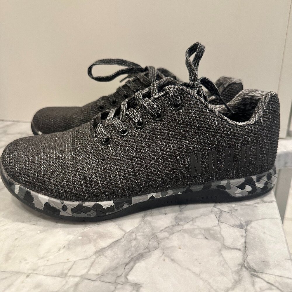 NOBULL Women's Heather Granite Trainer Athletic Shoes Worn 2 Hours | Size 10